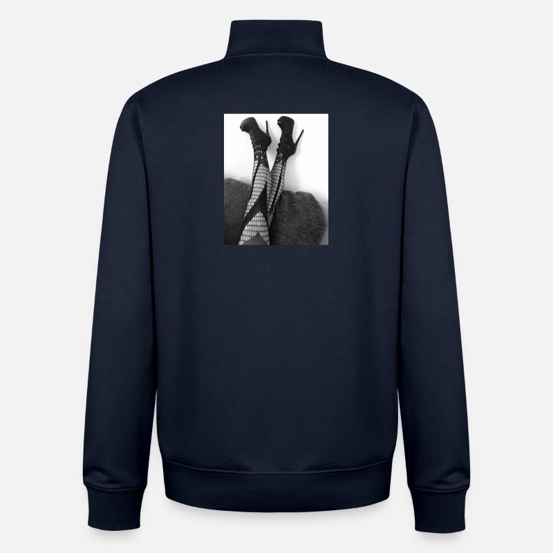 7E6FB826 AD47 4463 A545 90E6508F6BF1 - Unisex Organic Zip Sweatshirt von Stanley/Stella - Navy