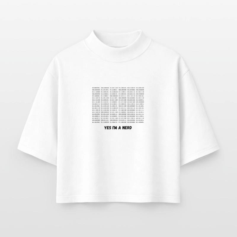 Ich bin ein Nerd Boxy Frauen Recyceltes 1/2 Sleeved T-Shirt by Stanley/Stella
