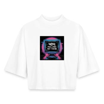 Kreativer IT-Humor - Boxy Frauen Recyceltes 1/2 Sleeved T-Shirt by Stanley/Stella - Weiß - Vorne - AI Model Female 172 dark (172cm)