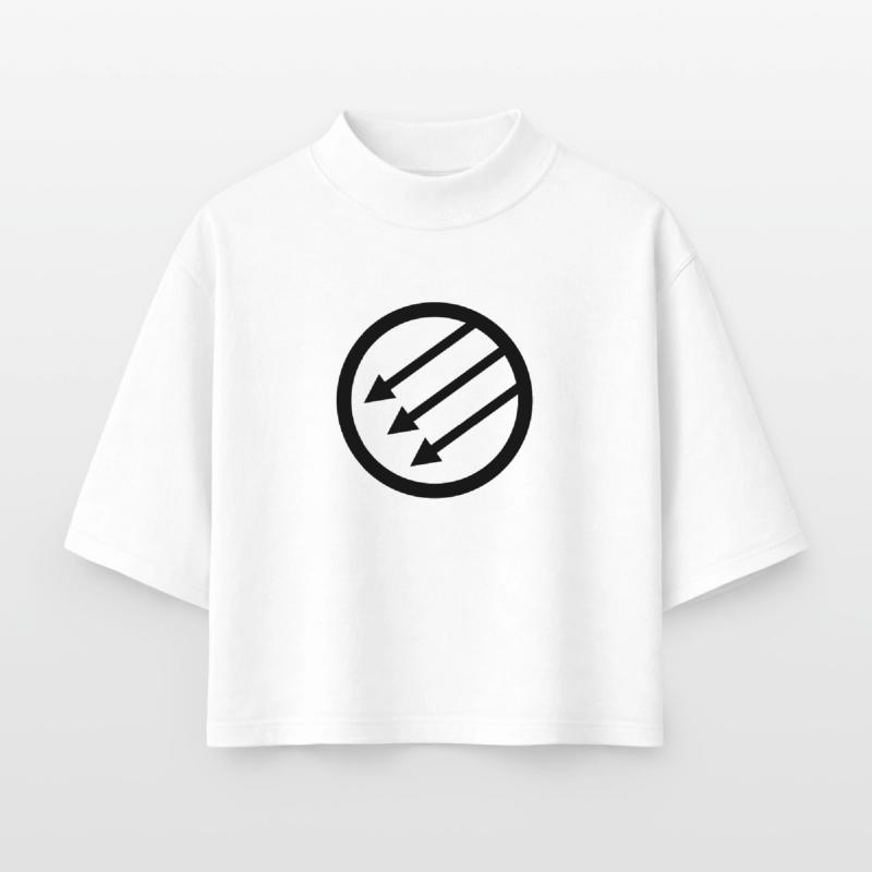 Iron Front / Eiserne Front / Järnfronten Boxy Frauen Recyceltes 1/2 Sleeved T-Shirt by Stanley/Stella