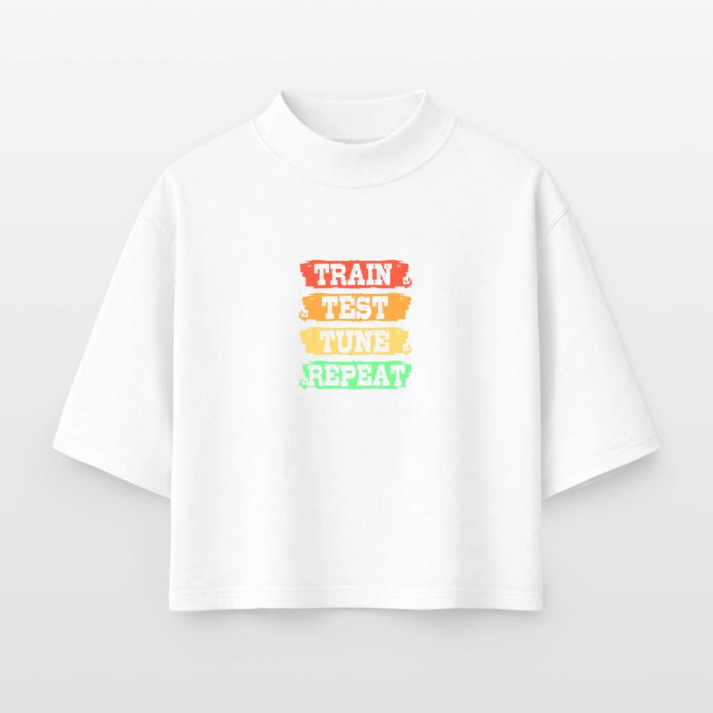 GPT Coder Programmierer Boxy Frauen Recyceltes 1/2 Sleeved T-Shirt by Stanley/Stella
