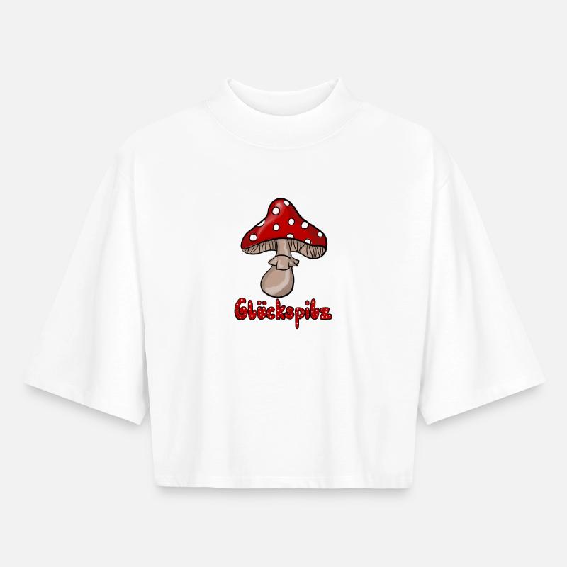 Lucky devil - Boxy Women's Recycled 1/2 Sleeved T-Shirt by Stanley/Stella - white