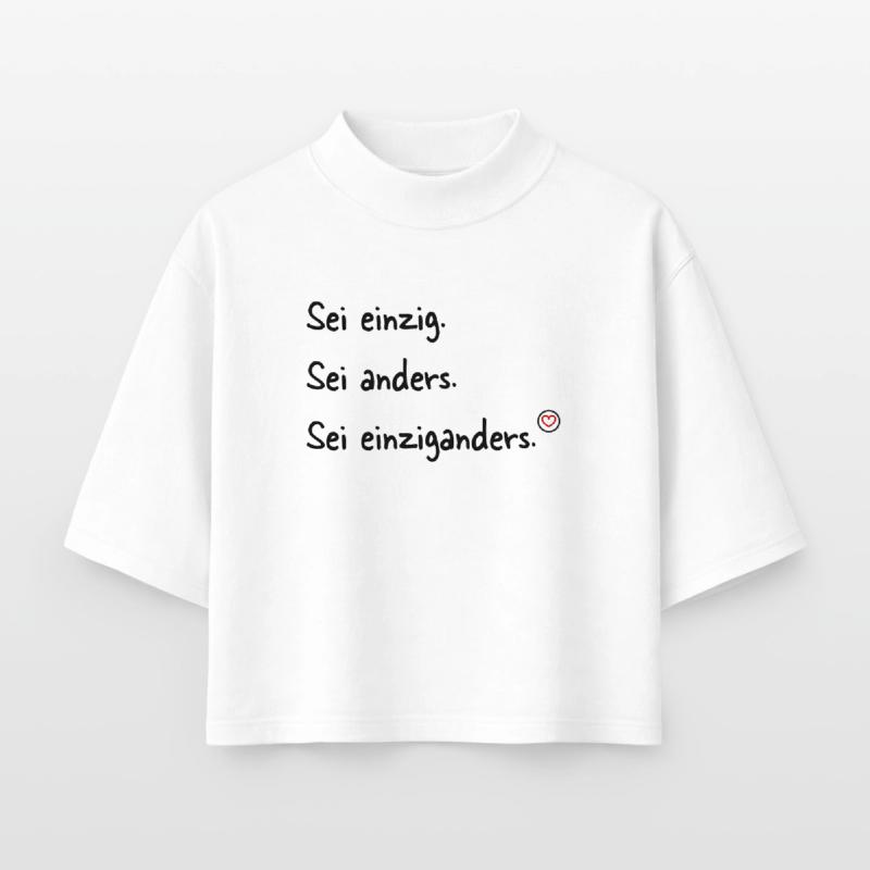 Sei einziganders Boxy Frauen Recyceltes 1/2 Sleeved T-Shirt by Stanley/Stella