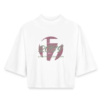 17th Birthday 2009 Boys and Girls Gift - Boxy Women's Recycled 1/2 Sleeved T-Shirt by Stanley/Stella - white - Front - AI Model Female 172 dark (172cm)