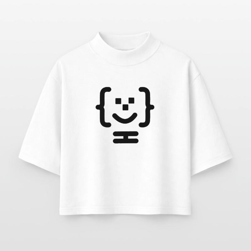 Main programmer code logo Boxy Women's Recycled 1/2 Sleeved T-Shirt by Stanley/Stella