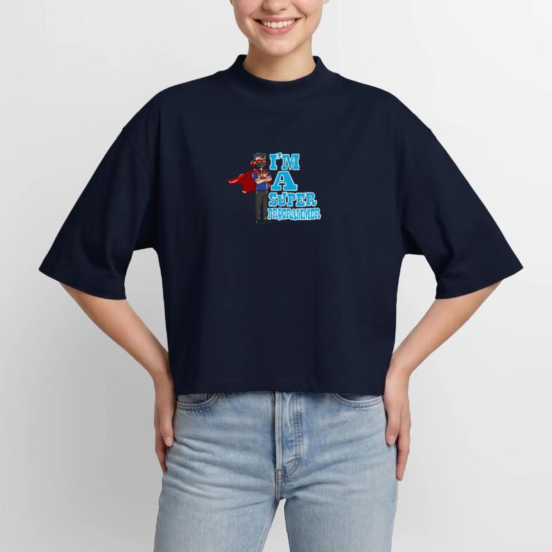 Programmer computer science gift Boxy Women's Recycled 1/2 Sleeved T-Shirt by Stanley/Stella