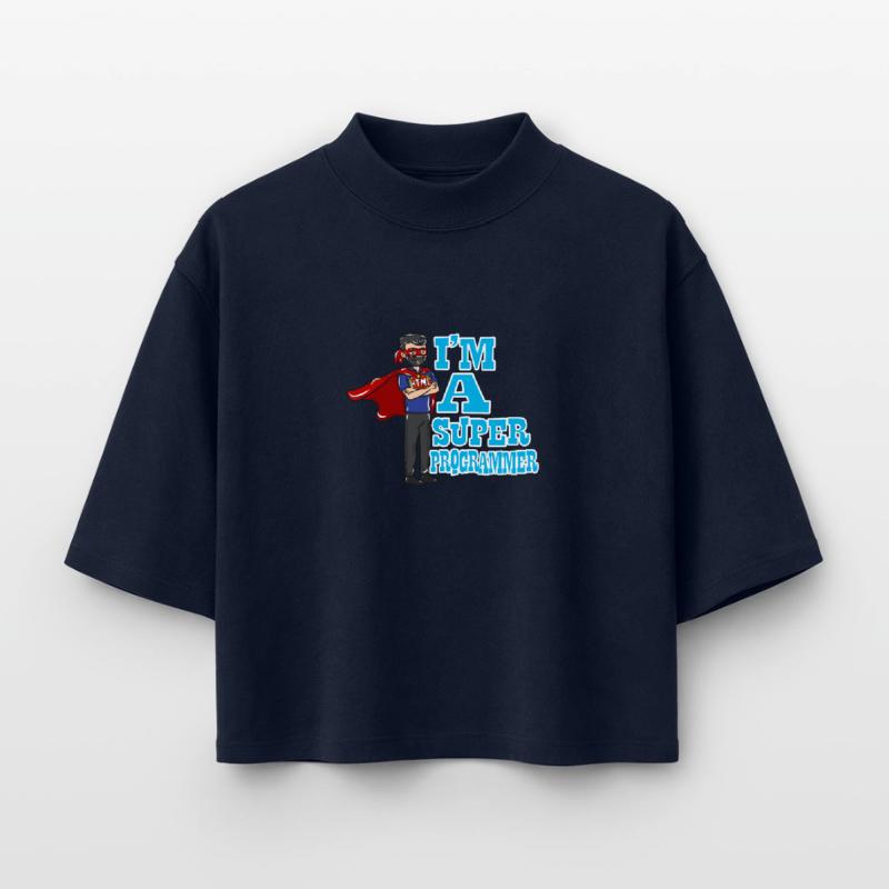 Programmer computer science gift Boxy Women's Recycled 1/2 Sleeved T-Shirt by Stanley/Stella