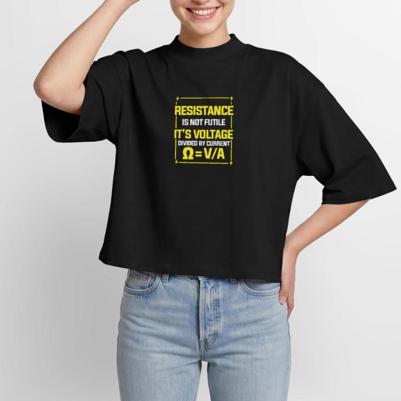 Physics Physicist Physics Student Physics Teacher Boxy Women's Recycled 1/2 Sleeved T-Shirt by Stanley/Stella