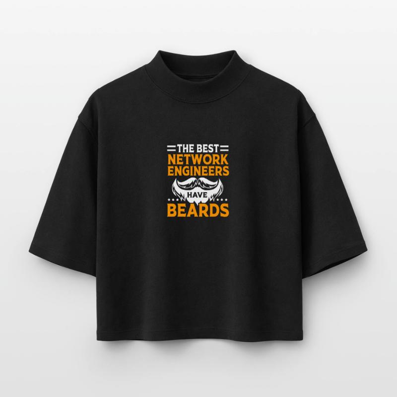 Network Computer Scientist Programmer Admin Boxy Women's Recycled 1/2 Sleeved T-Shirt by Stanley/Stella