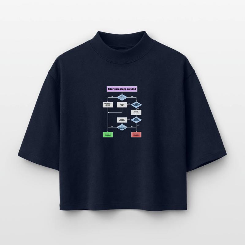 Problem solving Boxy Women's Recycled 1/2 Sleeved T-Shirt by Stanley/Stella