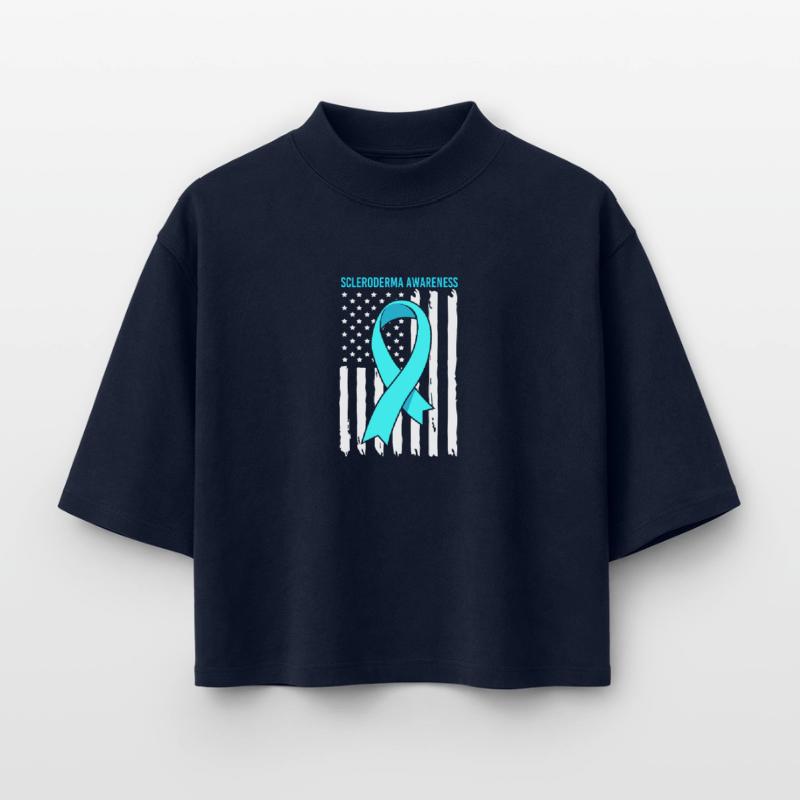 Scleroderma Boxy Women's Recycled 1/2 Sleeved T-Shirt by Stanley/Stella
