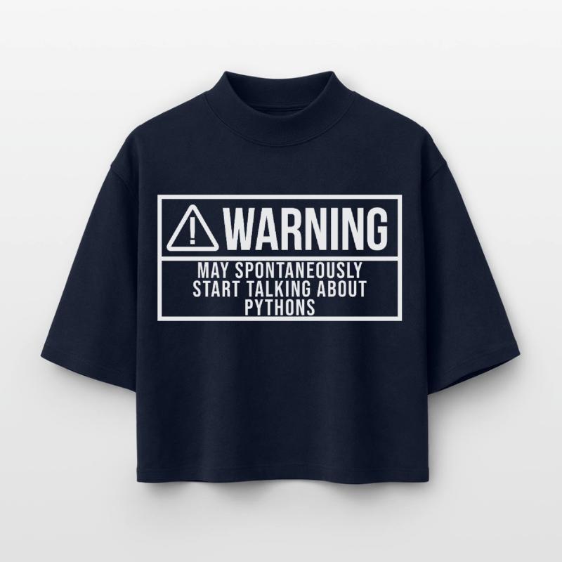 Python Boxy Frauen Recyceltes 1/2 Sleeved T-Shirt by Stanley/Stella