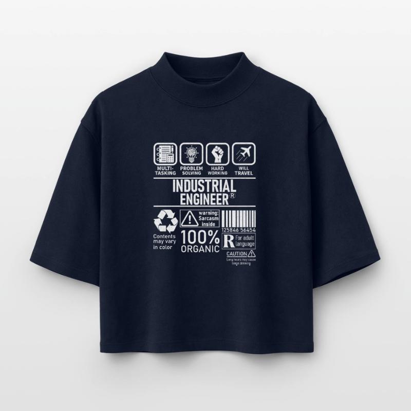Industrial Engineer multi tasking problem solving Boxy Frauen Recyceltes 1/2 Sleeved T-Shirt by Stanley/Stella