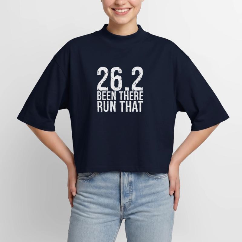 26 been there run that Boxy Women's Recycled 1/2 Sleeved T-Shirt by Stanley/Stella