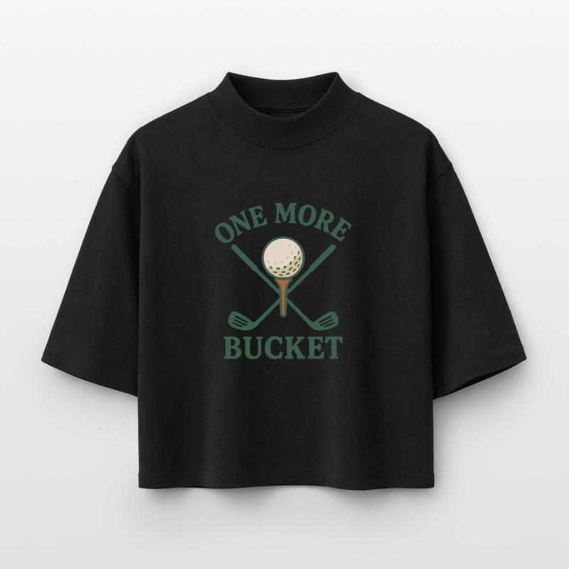 Ein weiterer Eimer Golfschläger Fun Design Boxy Frauen Recyceltes 1/2 Sleeved T-Shirt by Stanley/Stella