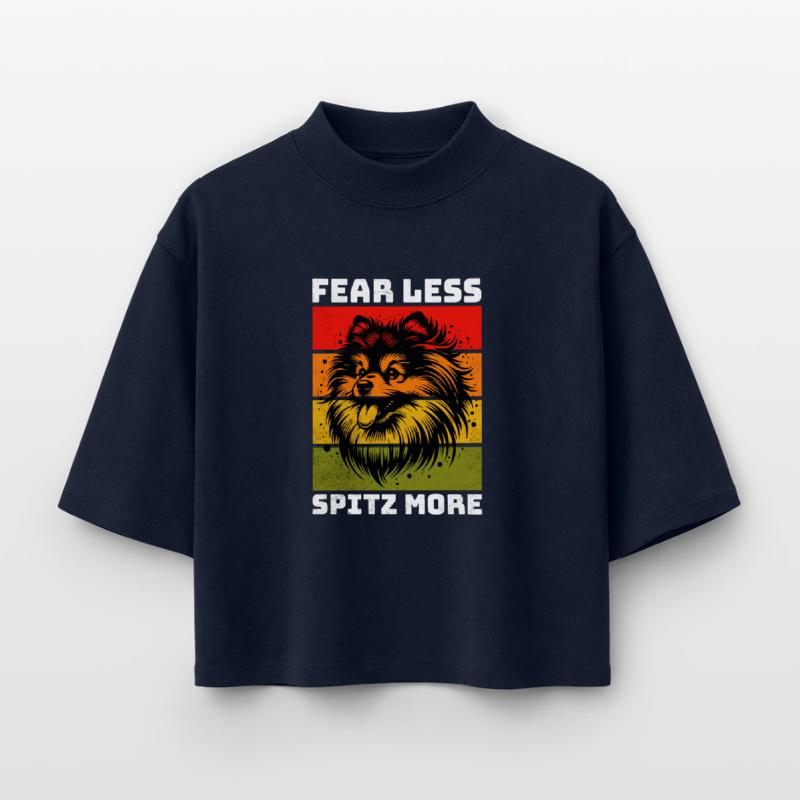 German Spitz Spitz Dwarf Spitz Boxy Women's Recycled 1/2 Sleeved T-Shirt by Stanley/Stella
