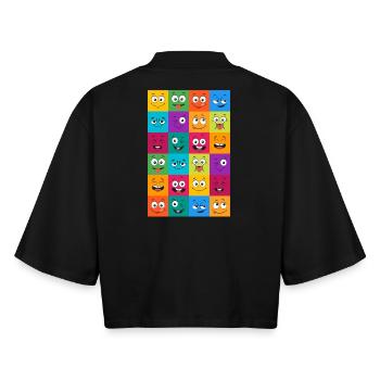 Motivation - Boxy Frauen Recyceltes 1/2 Sleeved T-Shirt by Stanley/Stella - Schwarz - Hinten - AI Model Female 172 light (172cm)