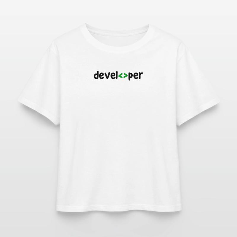 Developer Spruch Coden Softwareentwickler Nerd Relaxed Fit Women's Modal Cotton T-Shirt by Stanley/Stella