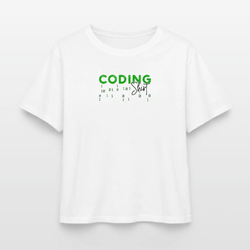 Coden Developer Programmierer Webentwickler Spruch Relaxed Fit Frauen Modal Cotton T-Shirt von Stanley/Stella