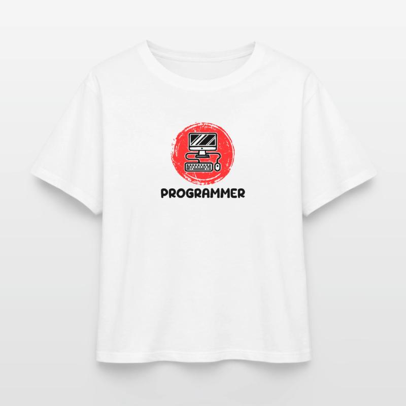 Computer Developer Programmierer Code Skripting Relaxed Fit Frauen Modal Cotton T-Shirt von Stanley/Stella