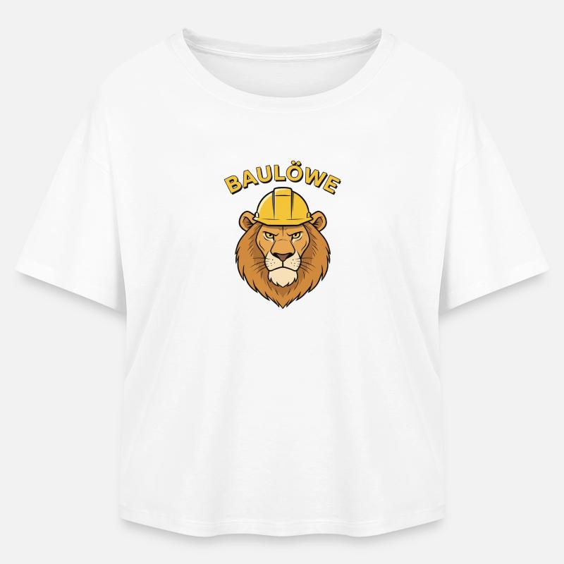 Construction tycoon - Relaxed Fit Women's Modal Cotton T-Shirt by Stanley/Stella - white