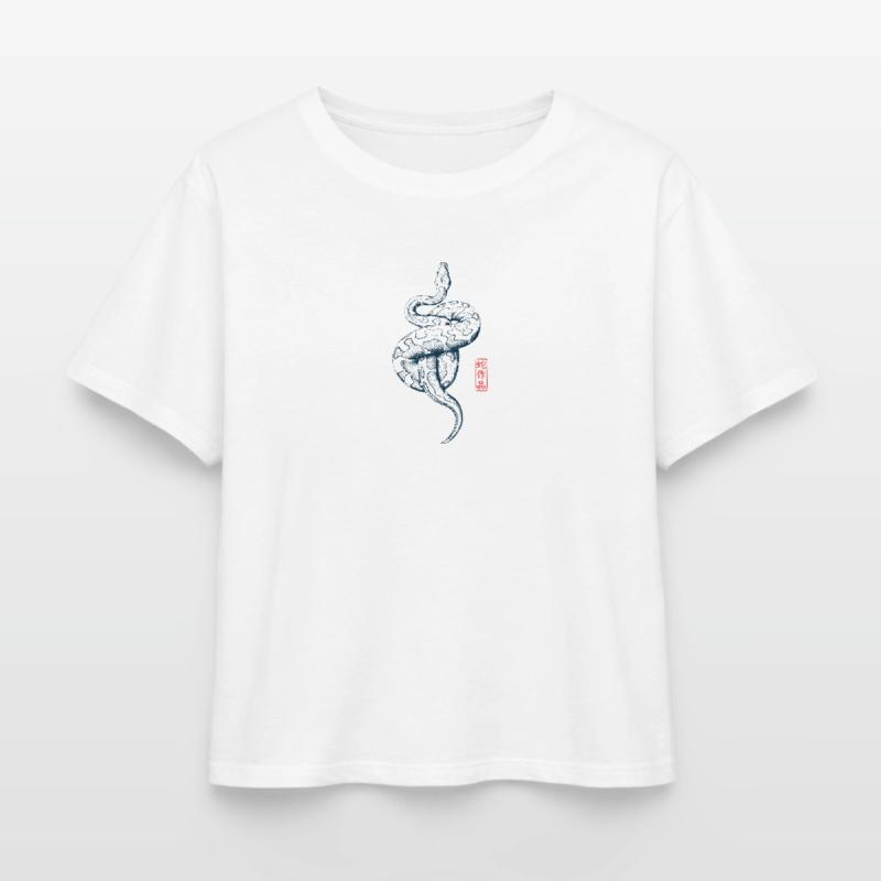 Python con Marchio Kanji T-shirt donna in cotone biologico e modal di Stanley/Stella