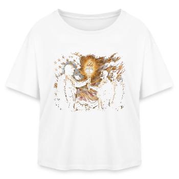 Jour des anciens combattants pour les démocrates - T-shirt femme coupe décontractée en coton modal Stanley/Stella - blanc - Devant - AI Model Female 172 light (172cm)