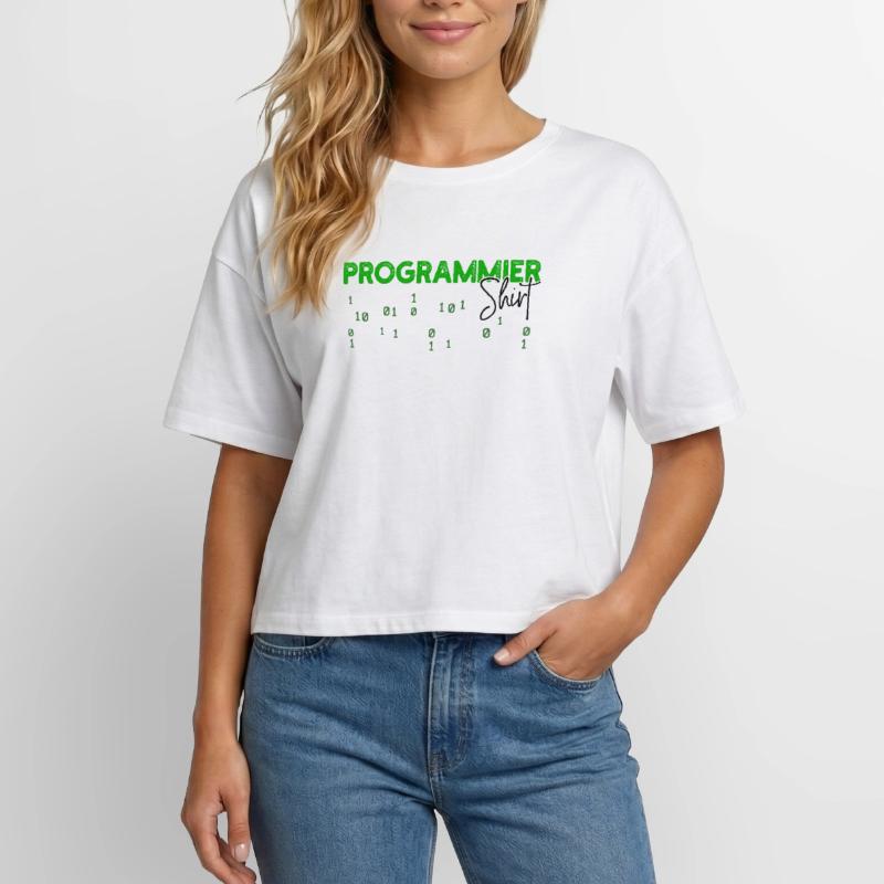 Programmer Developer Code Statement Scripting Relaxed Fit Women's Modal Cotton T-Shirt by Stanley/Stella