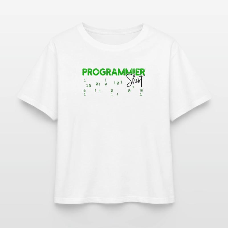 Programmer Developer Code Statement Scripting Relaxed Fit Women's Modal Cotton T-Shirt by Stanley/Stella