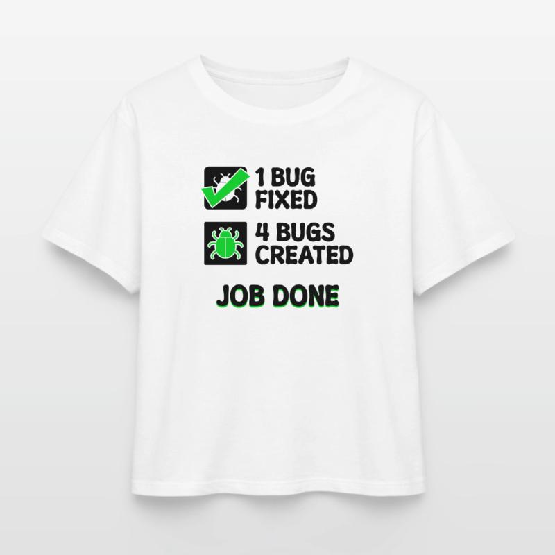 Programmierer Developer Bugfixing Bugs Skripting Relaxed Fit Frauen Modal Cotton T-Shirt von Stanley/Stella