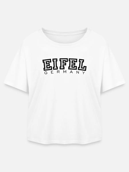 Eifel Germany - Relaxed Fit Frauen Modal Cotton T-Shirt von Stanley/Stella - Weiß
