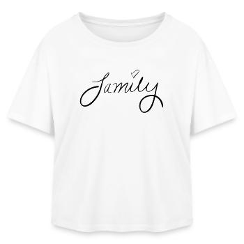 famille - T-shirt femme coupe décontractée en coton modal Stanley/Stella - blanc - Devant - AI Model Female 172 light (172cm)