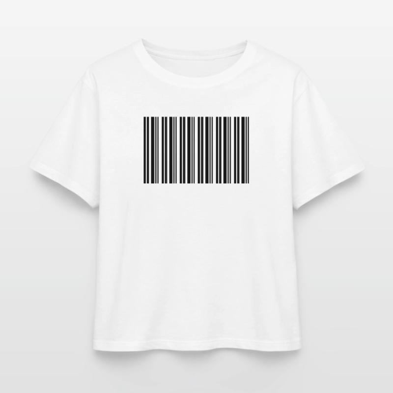 Conception de technologies informatiques pour nerds de code-barres T-shirt femme coupe décontractée en coton modal Stanley/Stella