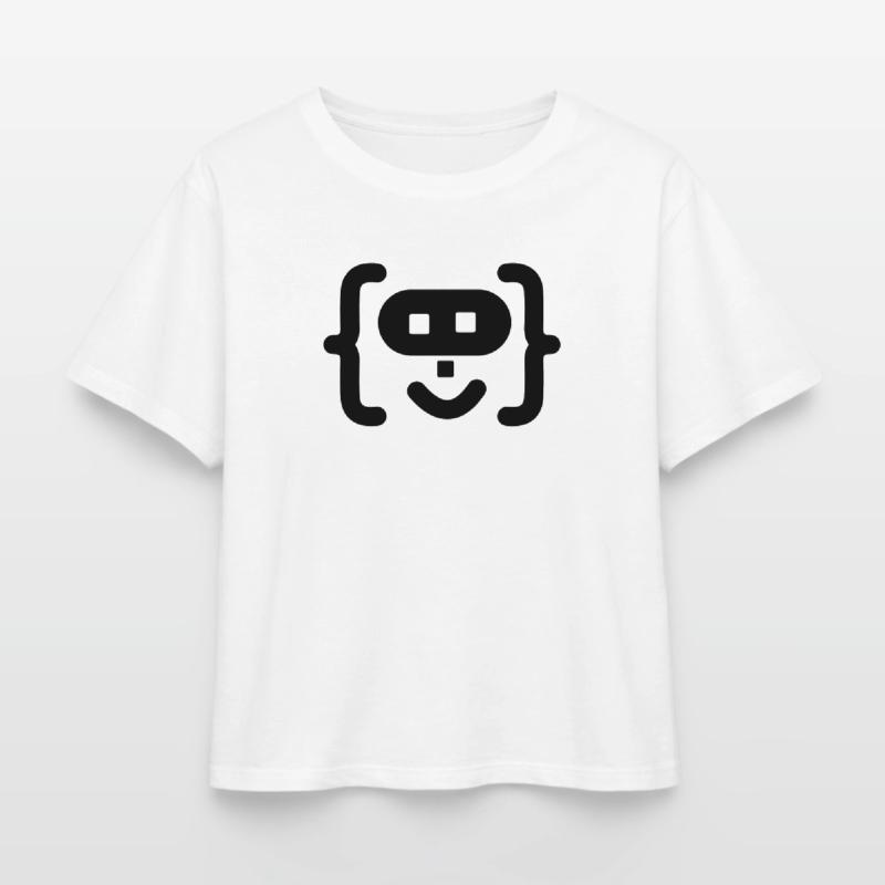 Hacker programmer code logo Relaxed Fit Women's Modal Cotton T-Shirt by Stanley/Stella