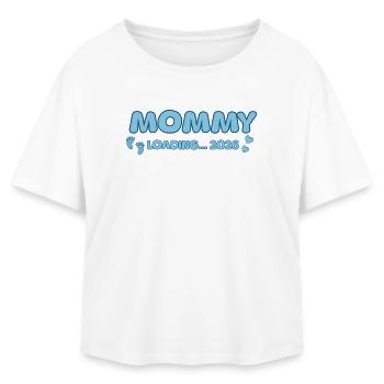 Chargement de maman 2026 - T-shirt femme coupe décontractée en coton modal Stanley/Stella - blanc - Devant - AI Model Female 172 light (172cm)