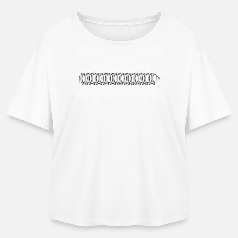 POSTSCRIPT H - Relaxed Fit Women's Modal Cotton T-Shirt by Stanley/Stella - white