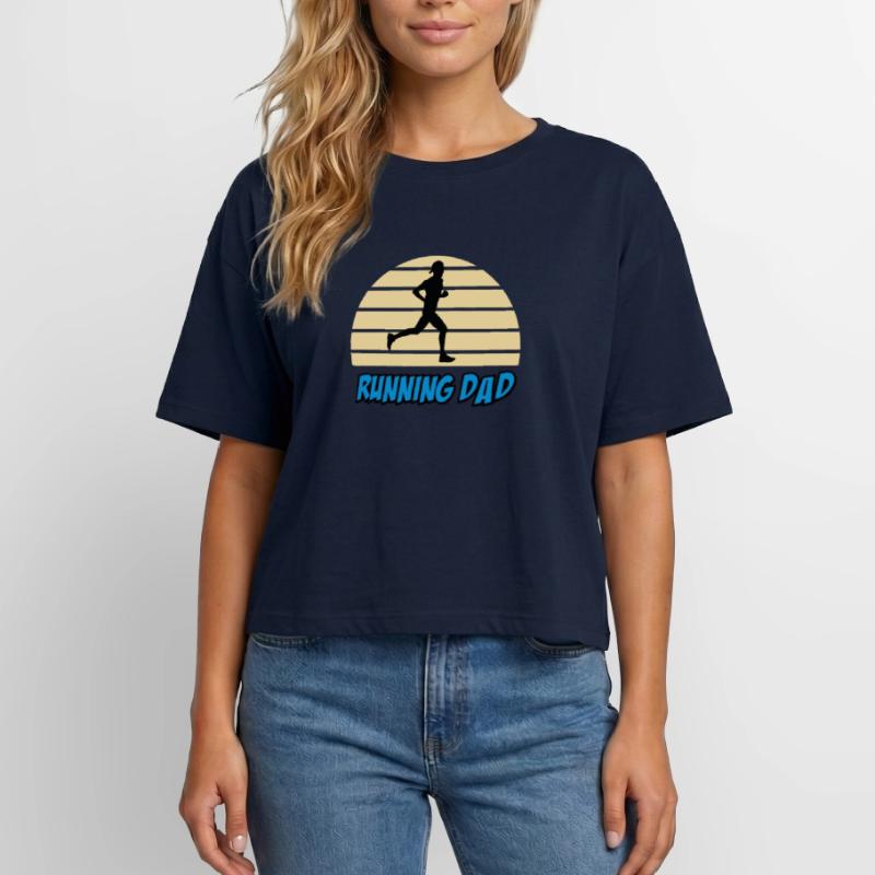 Laufender Vater Relaxed Fit Frauen Modal Cotton T-Shirt von Stanley/Stella