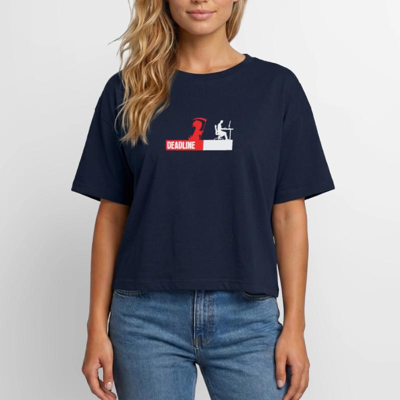 Computerfreak Developer Coden Statement Skripting Relaxed Fit Frauen Modal Cotton T-Shirt von Stanley/Stella