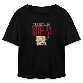 Poetcore Poet Poesie Dark Academia Geschenk - Relaxed Fit Frauen Modal Cotton T-Shirt von Stanley/Stella - Schwarz - Vorne - AI Model Female 172 light (172cm)