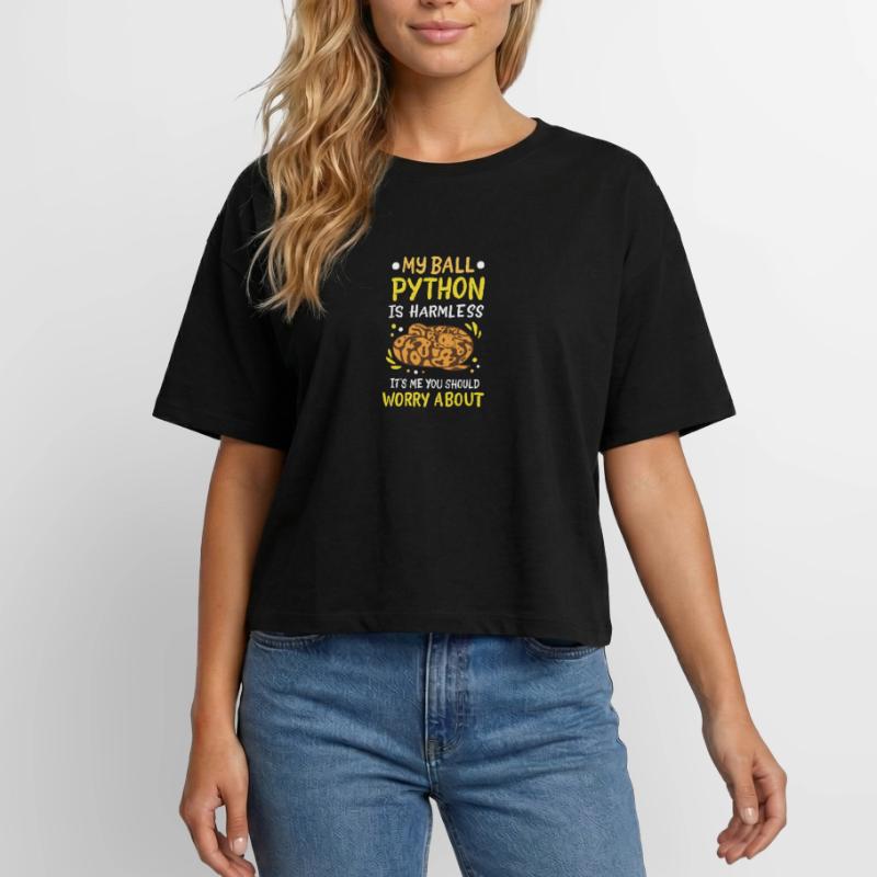 Ball Python Relaxed Fit Frauen Modal Cotton T-Shirt von Stanley/Stella