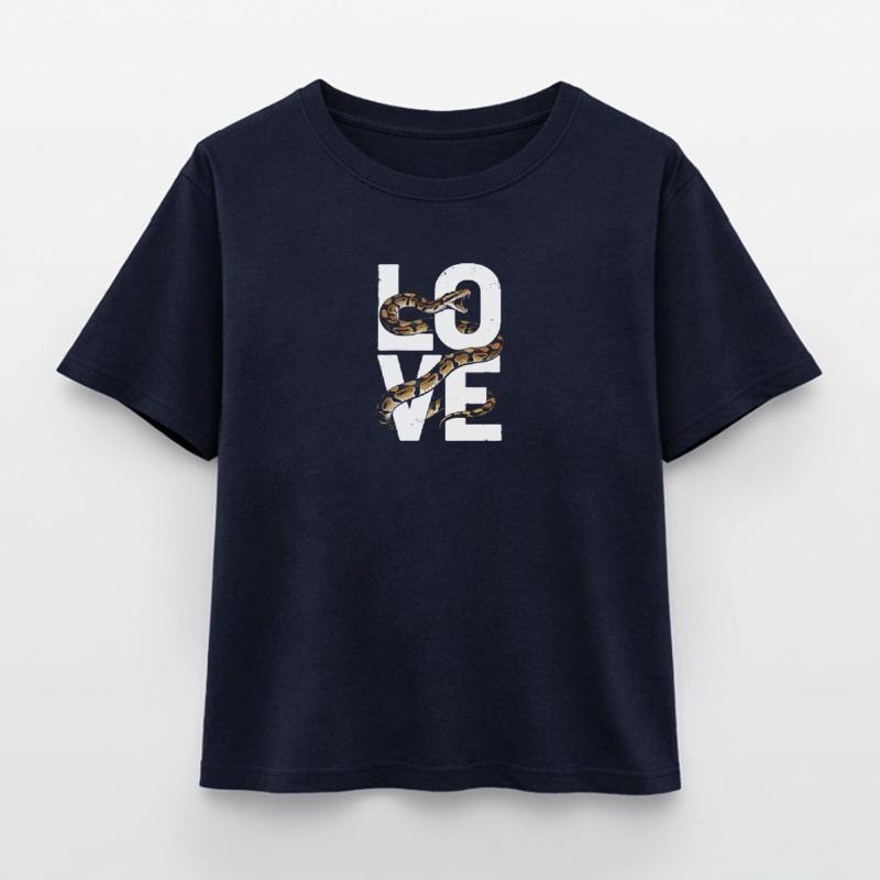 Königspython Schlangen LOVE Terrarium Python Relaxed Fit Frauen Modal Cotton T-Shirt von Stanley/Stella