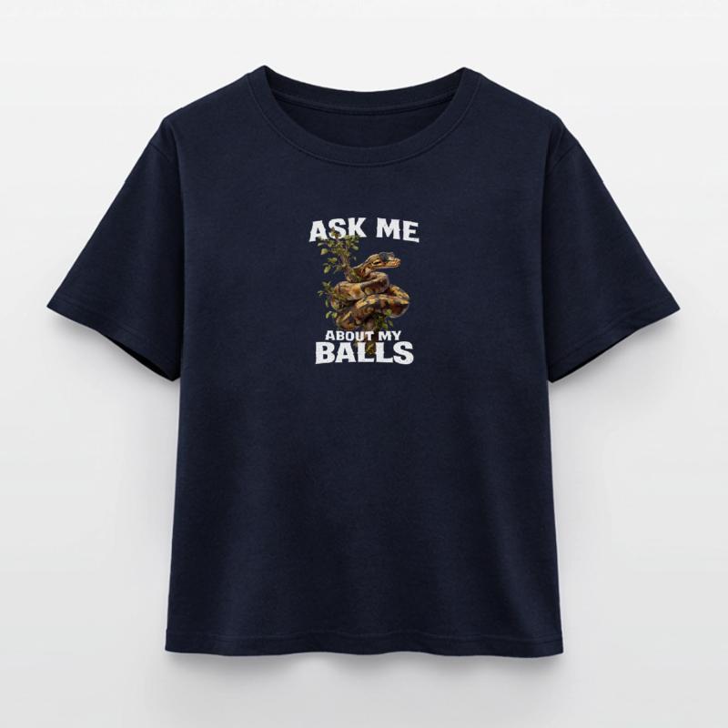 Python roi Serpents Amateurs de terrarium Python T-shirt femme coupe décontractée en coton modal Stanley/Stella