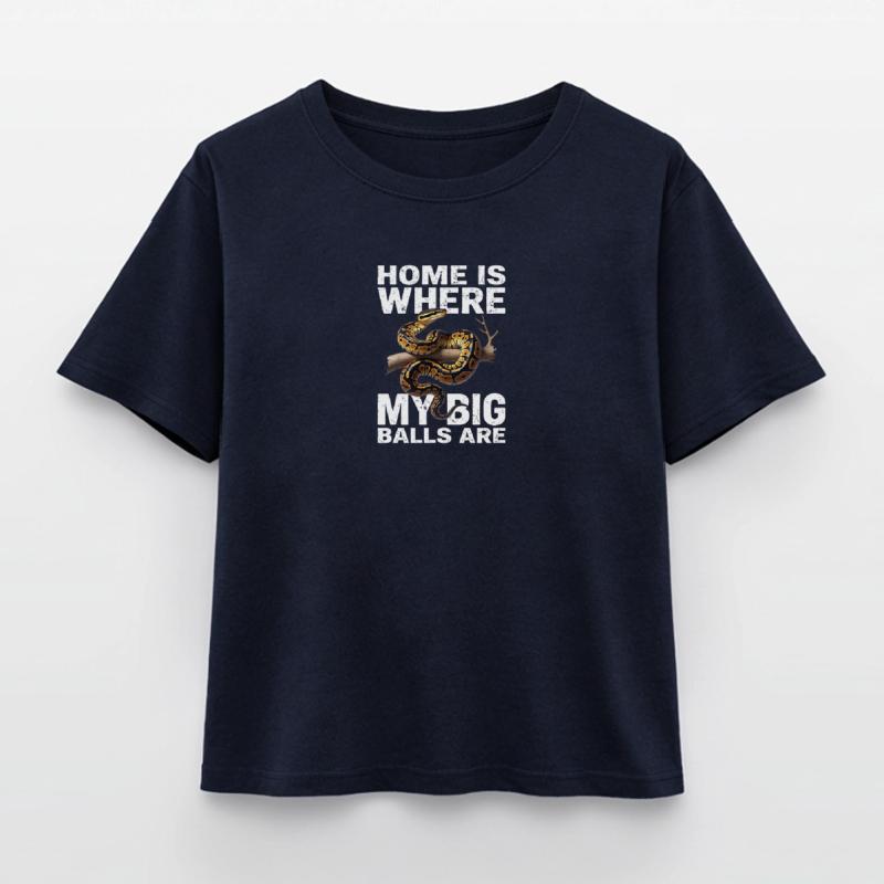 Python roi Serpents Amateurs de terrarium Python T-shirt femme coupe décontractée en coton modal Stanley/Stella