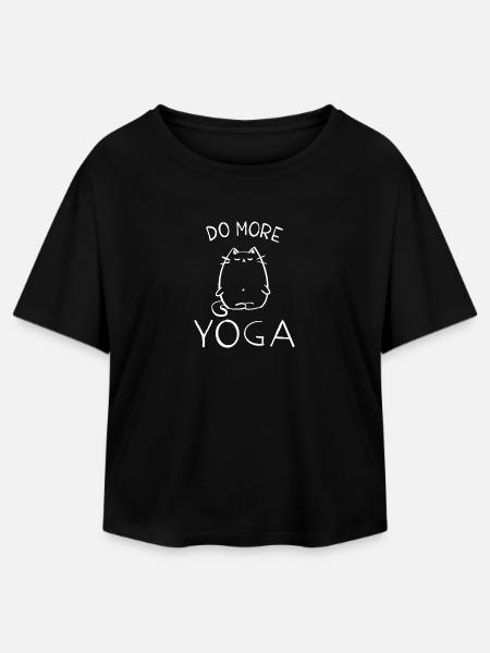 Yoga - Relaxed Fit Frauen Modal Cotton T-Shirt von Stanley/Stella - Schwarz
