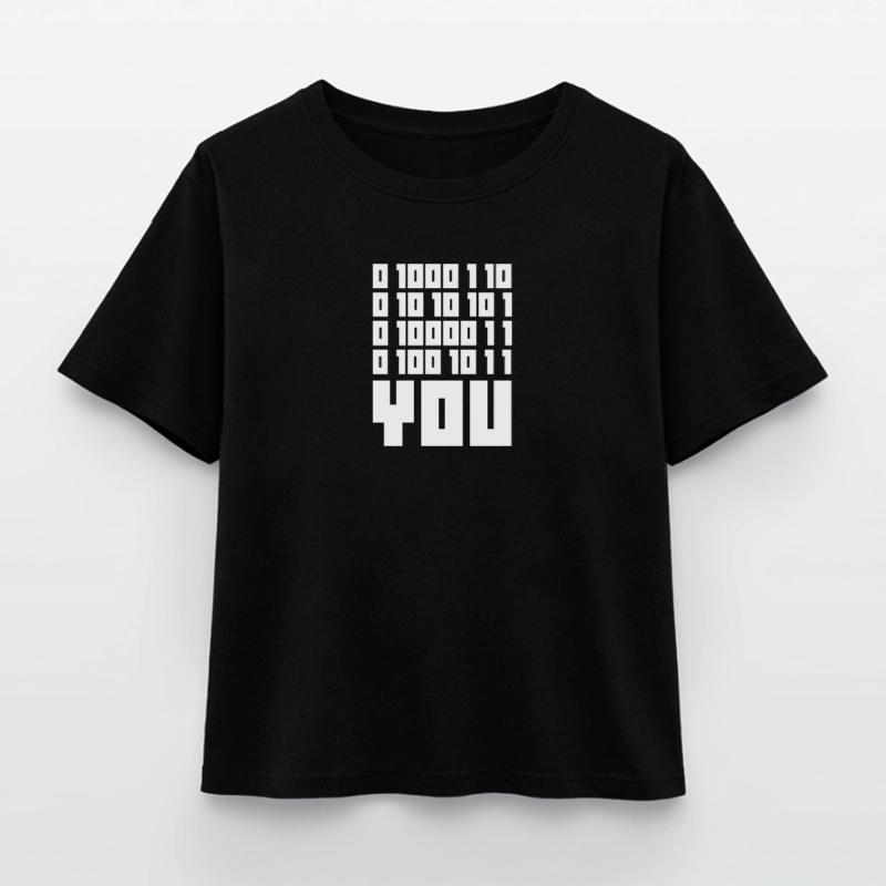 Binary Code F**k YOU – Geek Code & Nerd Humo Relaxed Fit Women's Modal Cotton T-Shirt by Stanley/Stella