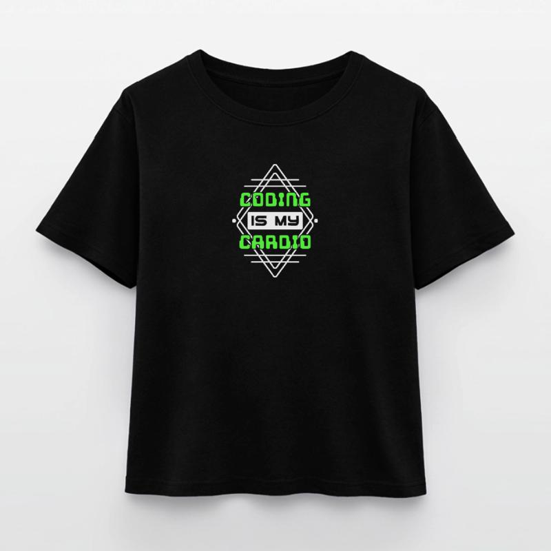 Developer Statement Code Scripting Web Developer Relaxed Fit Women's Modal Cotton T-Shirt by Stanley/Stella