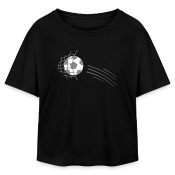 football - T-shirt femme coupe décontractée en coton modal Stanley/Stella - noir - Devant - AI Model Female 172 light (172cm)