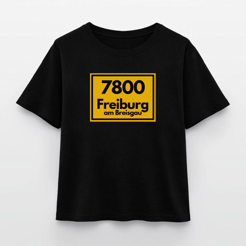 OLD POSTCODE POSTCODE RETRO 7800 FREIBURG BREISGAU Relaxed Fit Women's Modal Cotton T-Shirt by Stanley/Stella