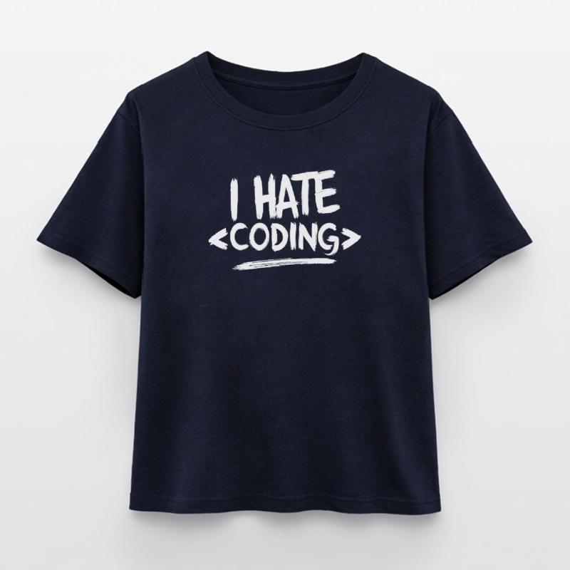 Ich hasse das Programmieren von Computer-Web-Programmierern Relaxed Fit Frauen Modal Cotton T-Shirt von Stanley/Stella