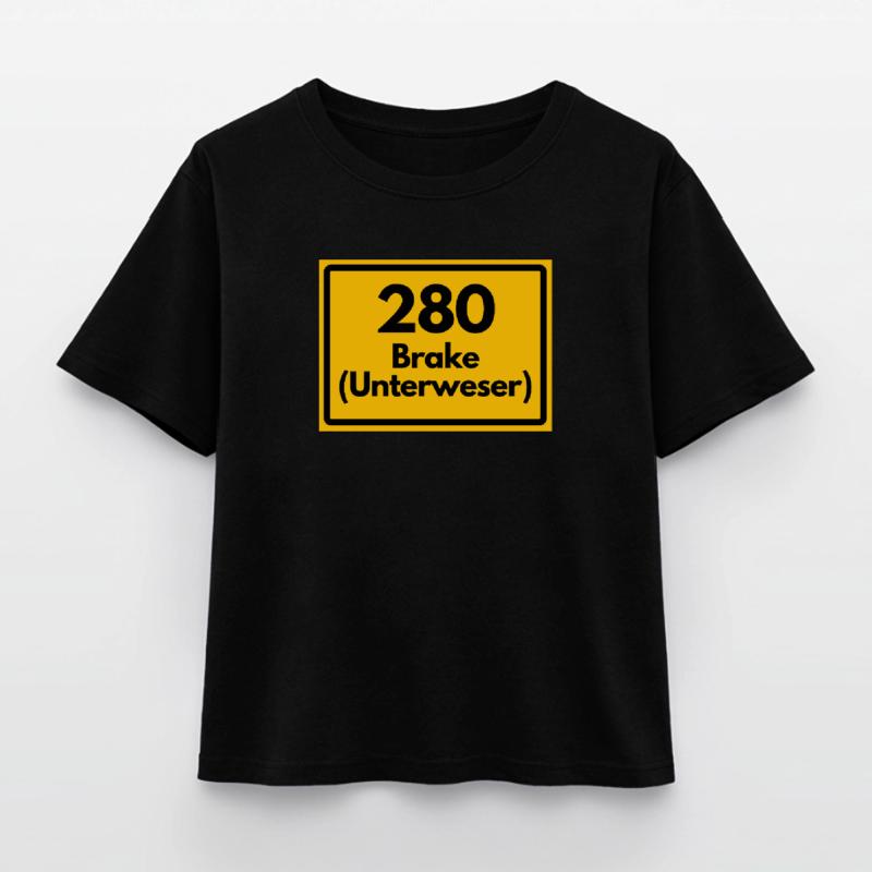 OLD POSTCODE ZIP CODE RETRO 2880 BRAKE UNTERWESER! Relaxed Fit Women's Modal Cotton T-Shirt by Stanley/Stella